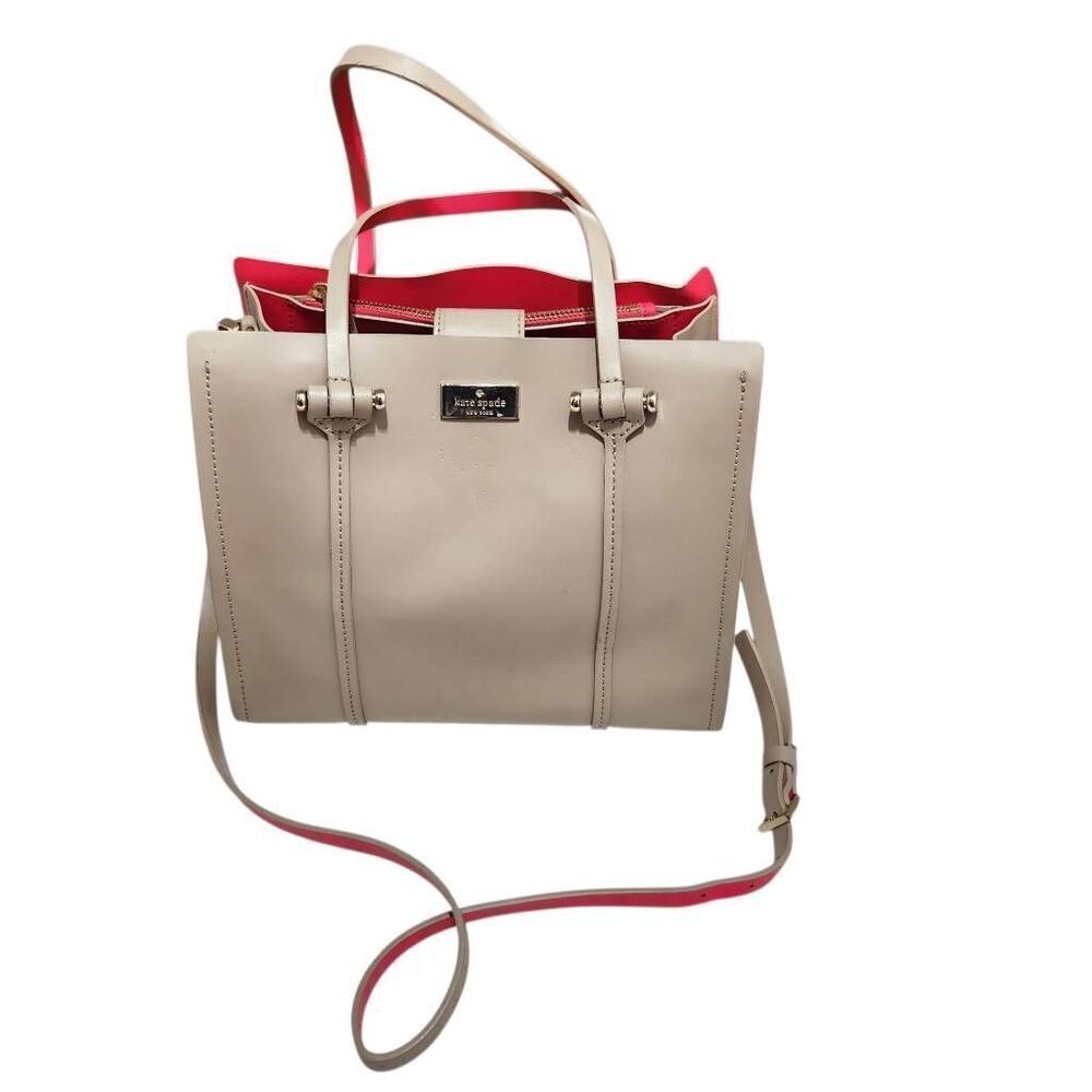 Kate Spade New York Arbour Hill small Elodie bag beige pink